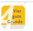 vier gute Gründe